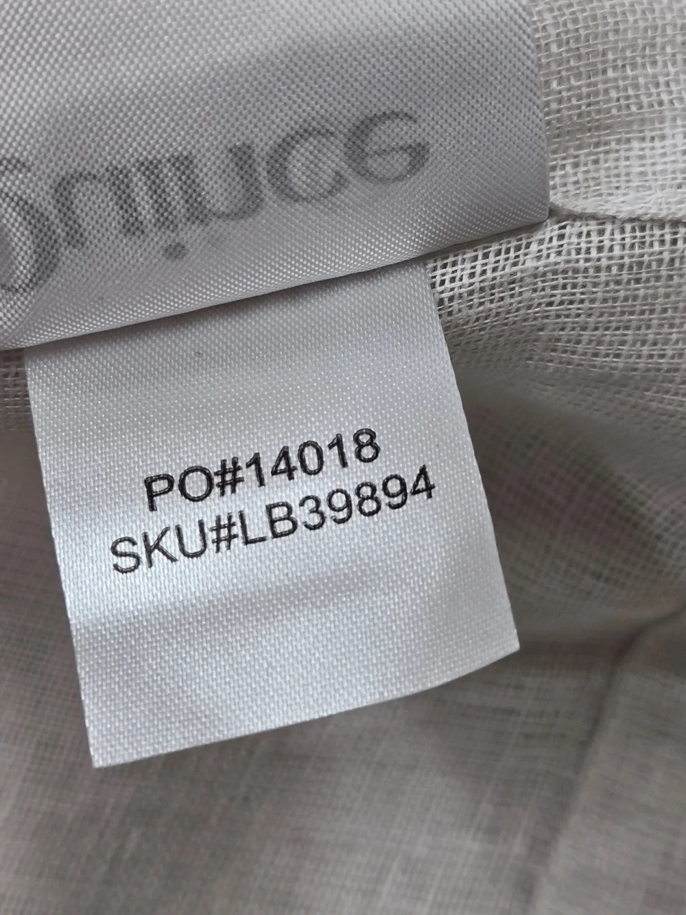 NWT QUINCE Set Of 2 48x84 European Linen Sheer Curtains Cloud 9303